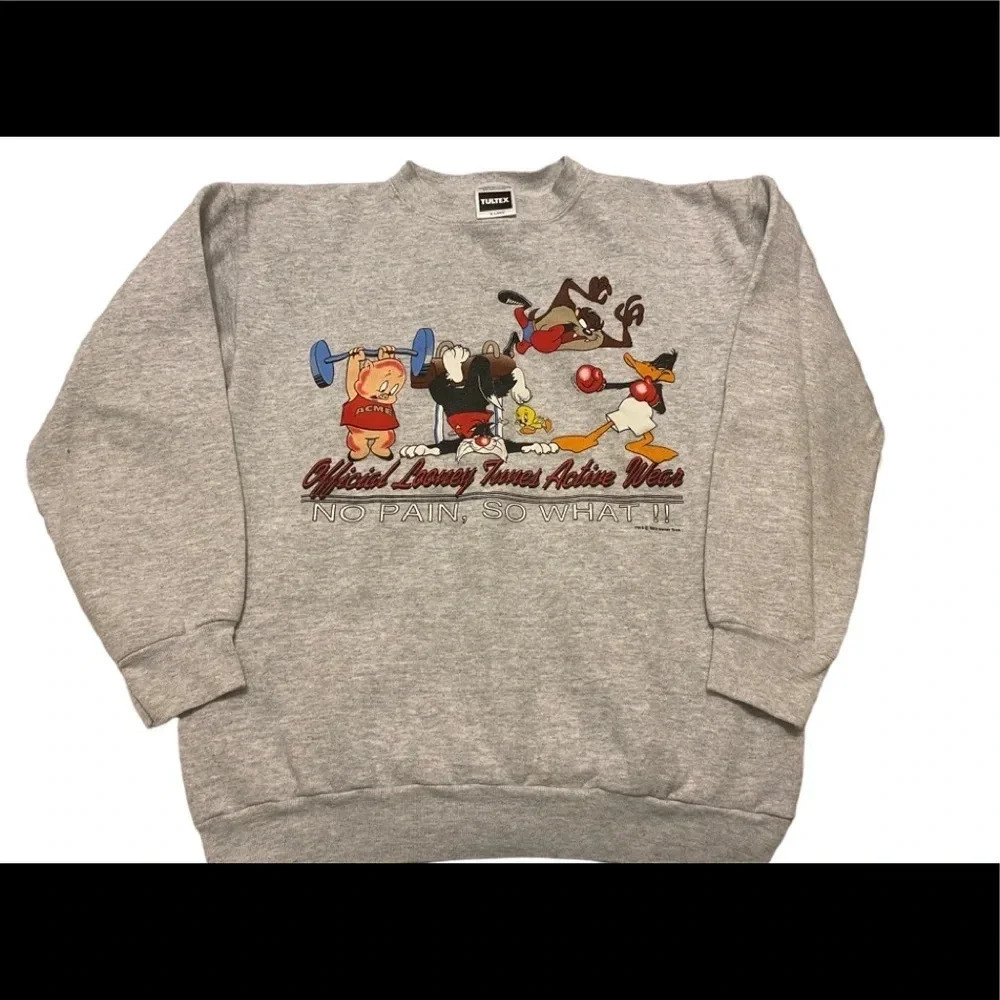 Vintage Tultex 1993 Official Looney Tunes Sweatshirt